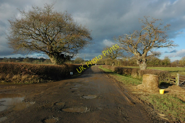 Photo 6"x4" Track near Hart's Farm Hethelpit Cross c2011