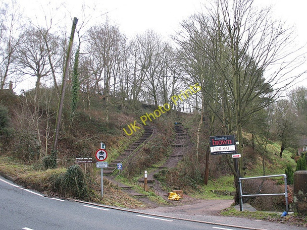Photo 6"x4" Steps up to the Biddulph Valley Way Congleton c2010