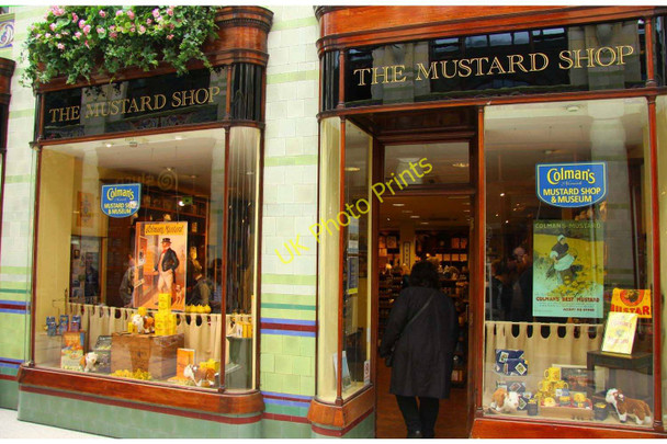 Photo 6"x4" The Mustard Shop in The Royal Arcade Norwich c2010