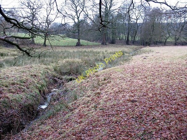 Photo 6"x4" Small stream near Marsh Green Biddulph c2010