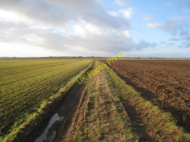 Photo 6"x4" Track near Kelfield Kelfield\/SE8201 c2011