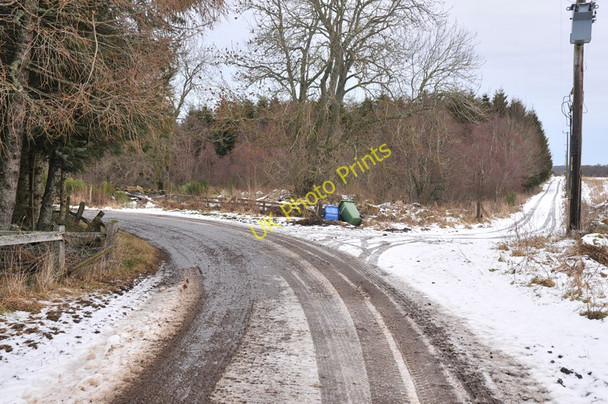 Photo 6"x4" Minor road at Achneim Culcharry c2011