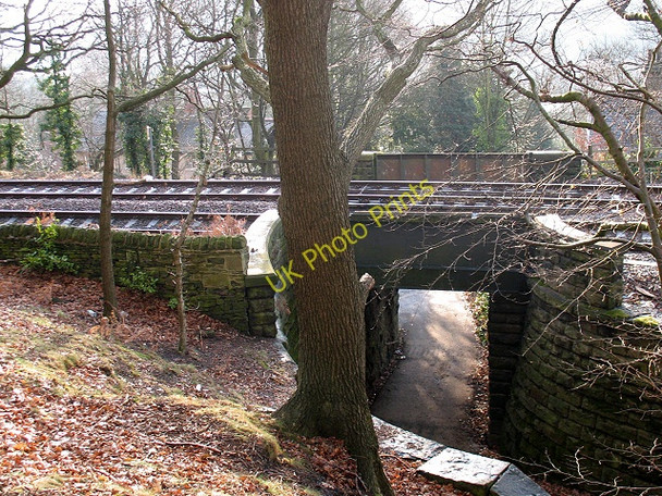 Photo 6"x4" Bridge no. 4, north side Elland c2011