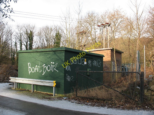 Photo 6"x4" North Dean substation Elland c2011