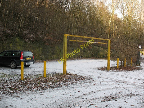 Photo 6"x4" Car park for North Dean woods Elland c2011