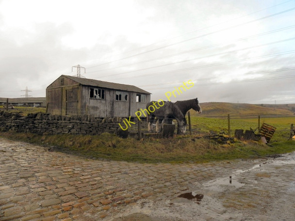 Photo 6"x4" Pennine Bridleway, Broadley Fold Whitworth c2011
