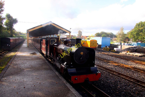 Photo 6"x4" A train departs Aylsham Station Aylsham c2010