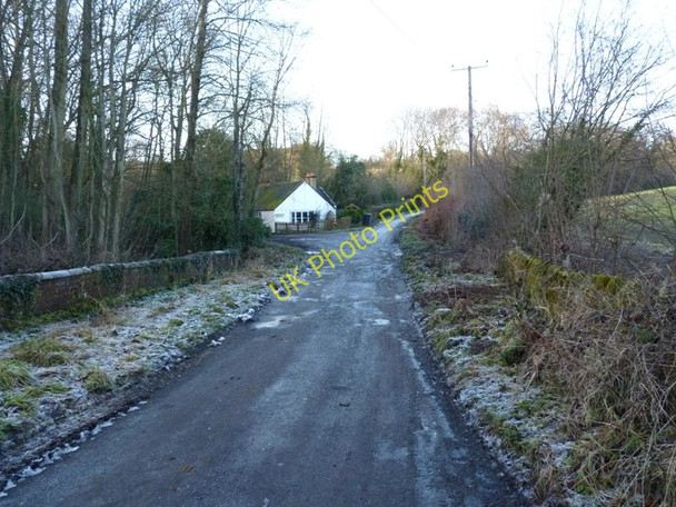 Photo 6"x4" Bridge and cottage at Linley Brook Linley\/SO6898 c2011