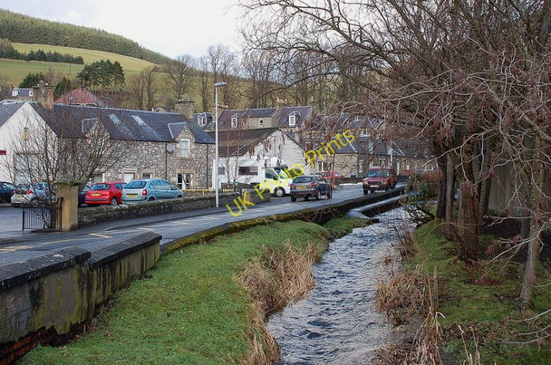 Photo 6"x4" The burn by Caberston Road, Walkerburn Innerleithen c2011