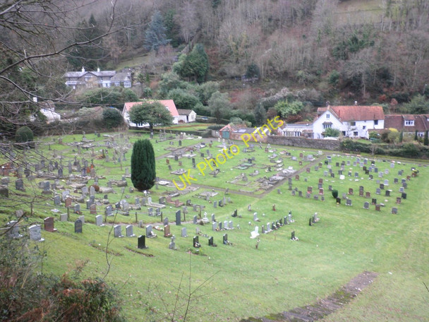 Photo 6"x4" Porlock Cemetery Doverhay c2011