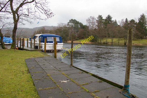 Photo 6"x4" Private moorings, Newby Bridge Newby Bridge c2011