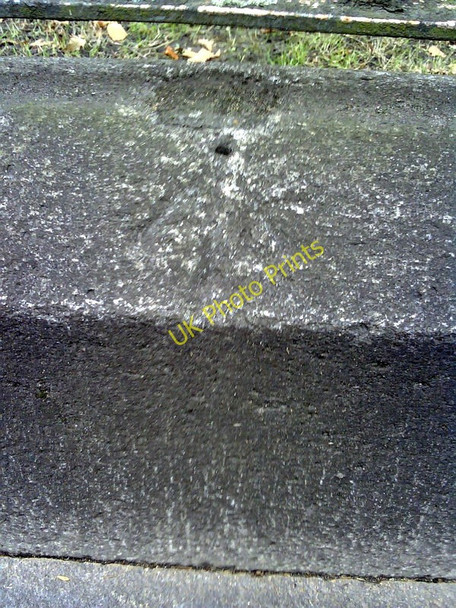 Photo 6"x4" Abandoned benchmark on wall of Bayswater Road Westminster c2011