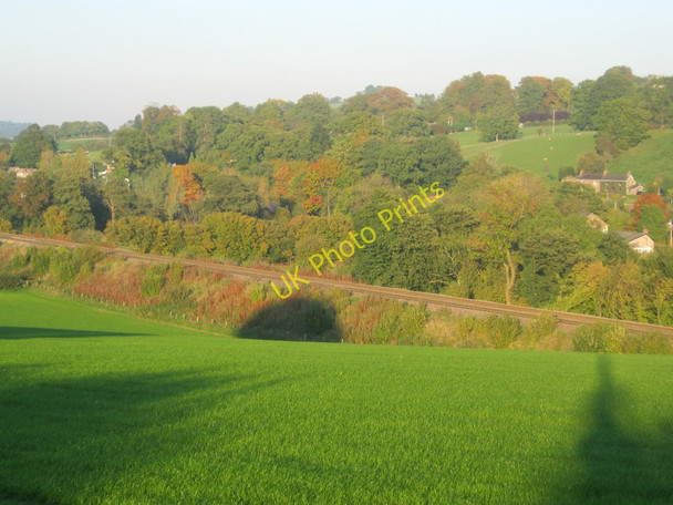 Photo 6"x4" The Welsh Marches Line near Pandy Wern-Gifford c2010