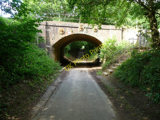Photo 6"x4" Amport - Railway Bridge Amport c2010