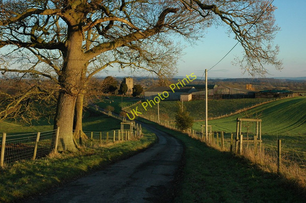 Photo 6"x4" Road approaching Pauntley church Brand Green\/SO7428 c2011