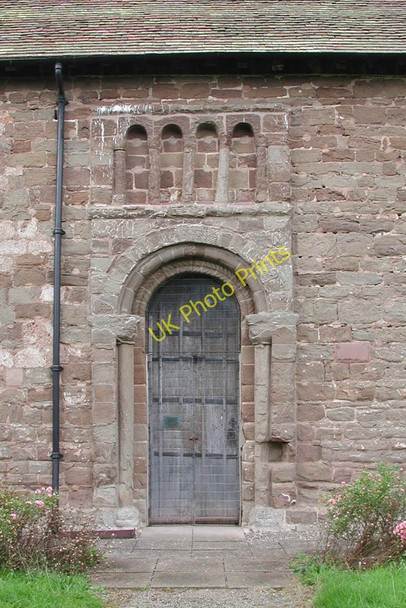Photo 6"x4" St Michael, Knighton upon Teme - Doorway Knighton on Teme c2000