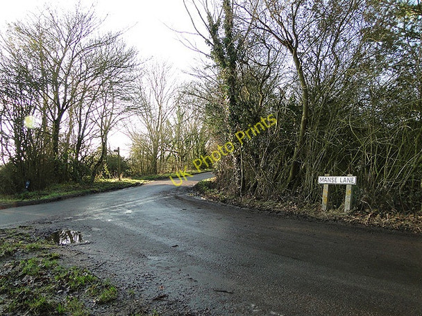 Photo 6"x4" Manse Lane, Cratfield Swan Green\/TM2974 c2011