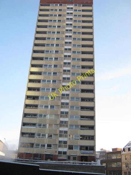 Photo 6"x4" Stephenson Tower, Station Street Lee Bank c2010