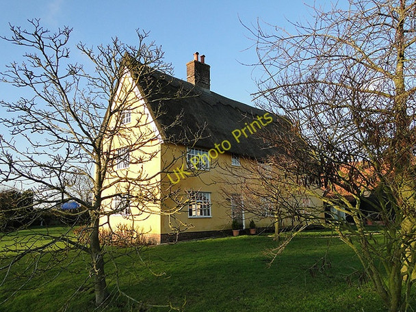 Photo 6"x4" Grove Farm farmhouse Chediston Green c2011