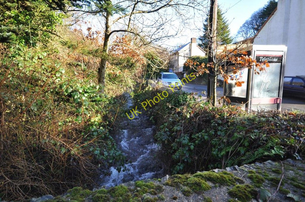 Photo 6"x4" The view upstream from a bridge over a stream which forms a part of Bradiford Water Muddiford c2011