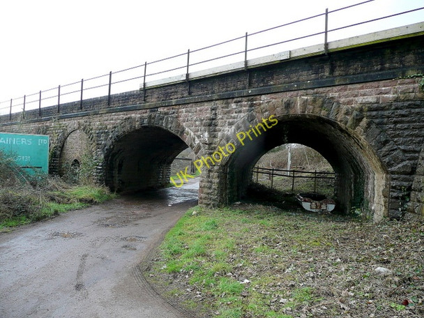 Photo 6"x4" Bullo railway bridge Bullo c2009