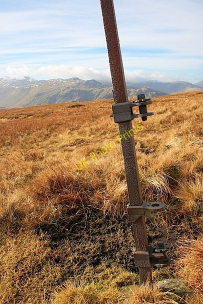 Photo 6"x4" Old Fence Post, Ullscarf Stonethwaite\/NY2613 c2011 P1