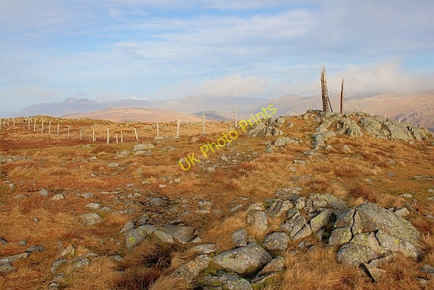 Photo 6"x4" Fence Corner, Ullscarf Stonethwaite\/NY2613 c2011