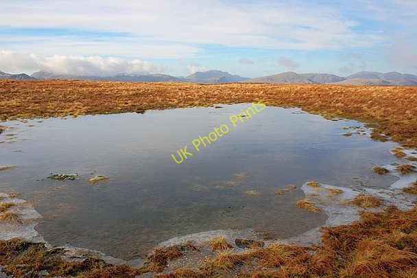 Photo 6"x4" Small Tarn, Ullscarf Stonethwaite\/NY2613 c2011