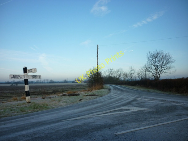 Photo 6"x4" A minor road junction near Gautby Gautby c2011