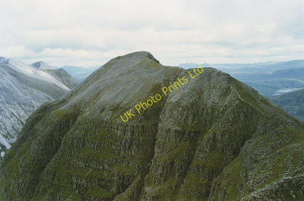 Photo 6"x4" The ridge east to St\u00c3\u00b9c a' Choire Dhuibh Bhig Coireag Dubh M\u00f2r c1993