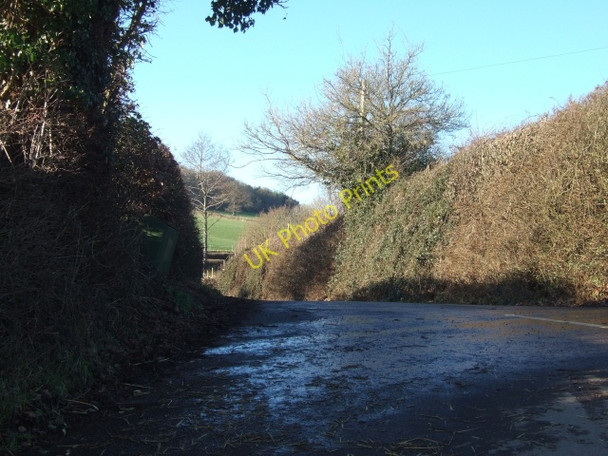 Photo 6"x4" Road to Clapp Mill Farm from Clapp Mill Cross Westwood\/SY0198 c2011