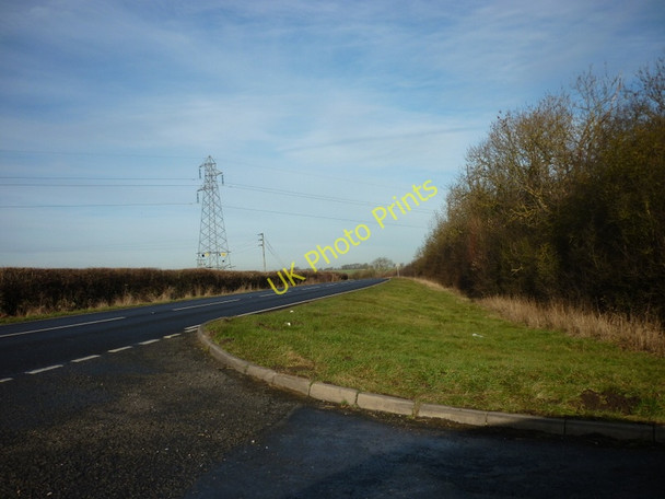Photo 6"x4" Looking up the A15 near Graby Graby c2011
