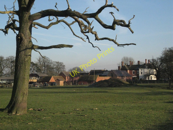 Photo 6"x4" Hill House and farm buildings Benton Green c2011