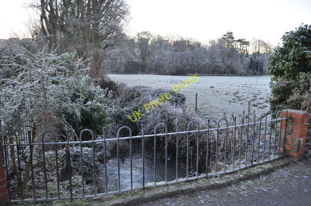 Photo 6"x4" A branch off from the leat at Anchor Mill which returns to Bradiford Water Barnstaple c2011