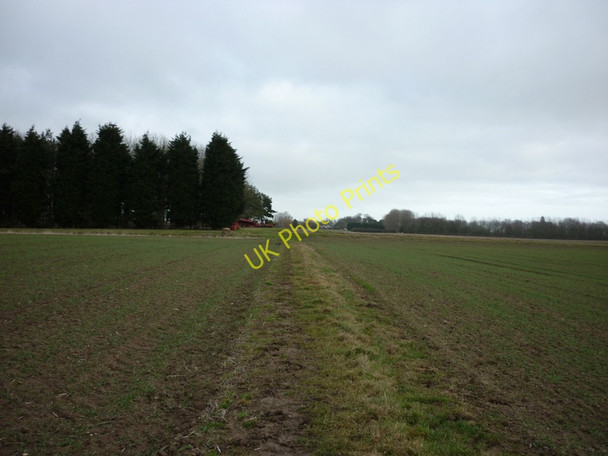 Photo 6"x4" A footpath towards Ludborough Ludborough c2011