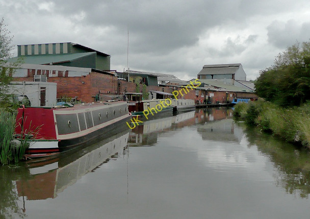 Photo 6"x4" Worcester and Birmingham Canal approaching Stoke Wharf Stoke Prior\/SO9467 c2010