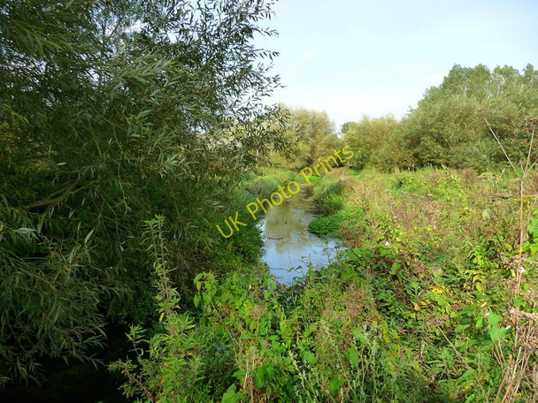 Photo 6"x4" Longstock -Stream Leckford c2010