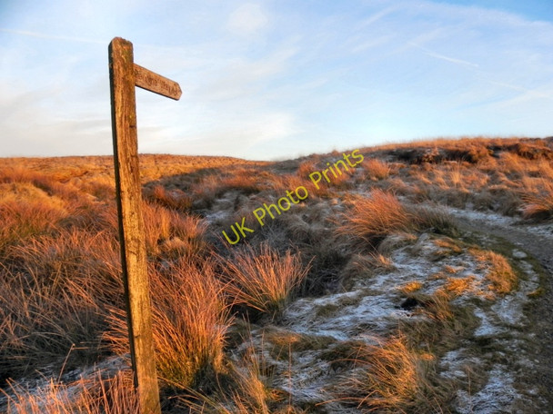 Photo 6"x4" Pennine Way, Marsden Moor Bleak Hey Nook c2011
