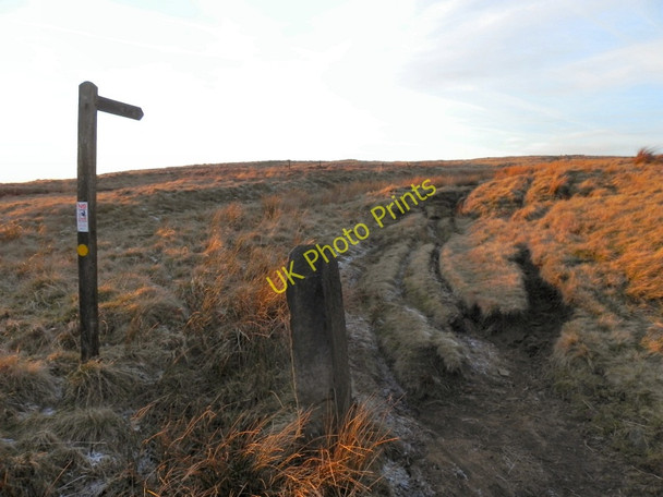 Photo 6"x4" Pennine Way Bleak Hey Nook c2011