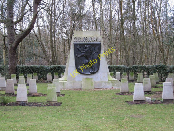 Photo 6"x4" Czechoslovakian Military Cemetery Brookwood c2011