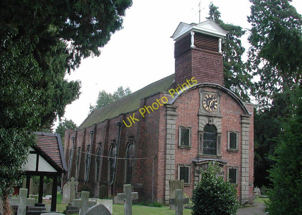 Photo 6"x4" Holy Trinity, Minsterley Grov c2000