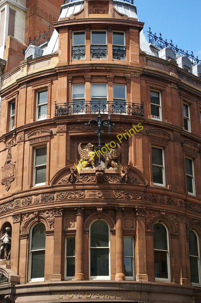 Photo 6"x4" Nineteenth-century office buildings, where Chancery Lane meets Fleet Street London c2008