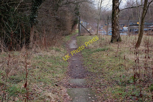 Photo 6"x4" Footpath through the former Threlkeld station Birkett Mire c2011