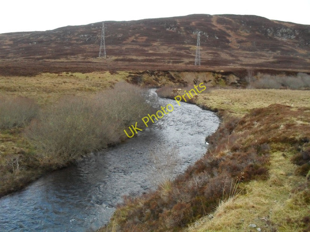 Photo 6"x4" Allt in Strath Carnaig Kinnauld c2011