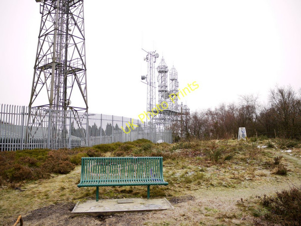 Photo 6"x4" Pontop Pike hilltop Stony Heap c2011