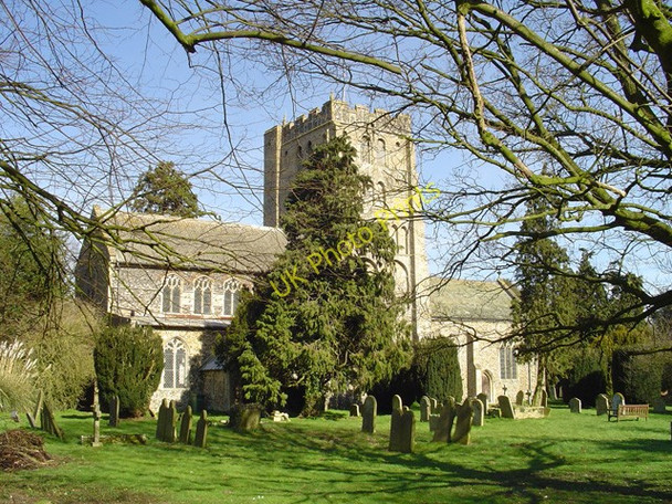 Photo 6"x4" South Lopham St Andrew's church South Lopham c2007