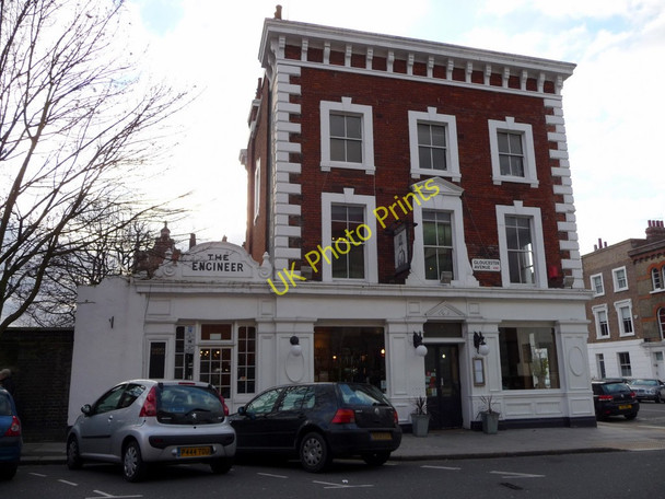 Photo 6"x4" The Engineer, Gloucester Avenue, London NW1 Camden Town c2011