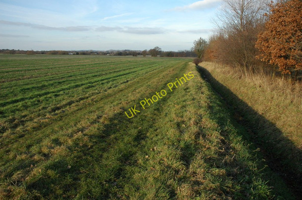 Photo 6"x4" Footpath near Narrow Meadow Farm Evesham c2011