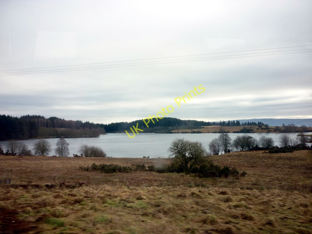 Photo 6"x4" Loch Rusky from the A81 Ruskie c2011