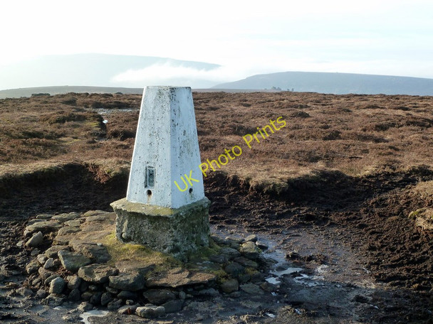 Photo 6"x4" Outer Edge Trig Point  Bull Stones c2011